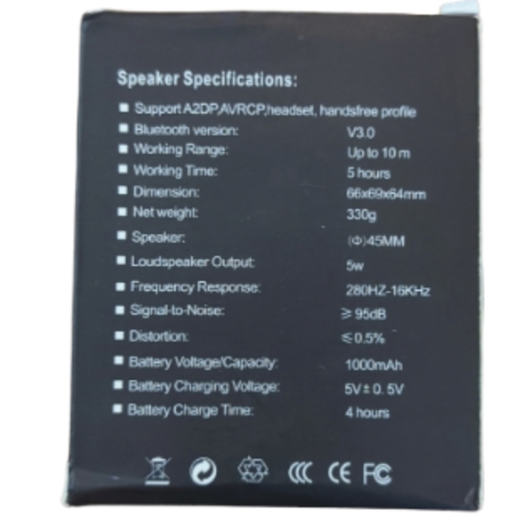 Bluetooth Mini Speaker - Picture 9 of 13